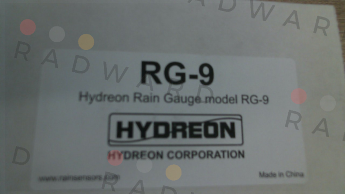 RG 09 HYDREON