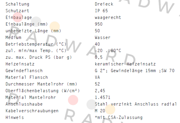 90/G2-95 CSA  Schniewindt