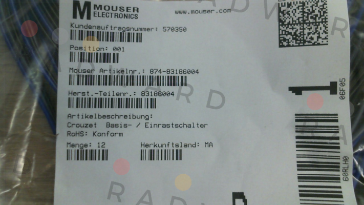 83186004 Crouzet