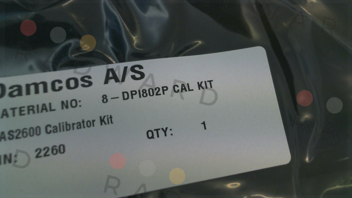 8-DPI802P CAL KIT Damcos