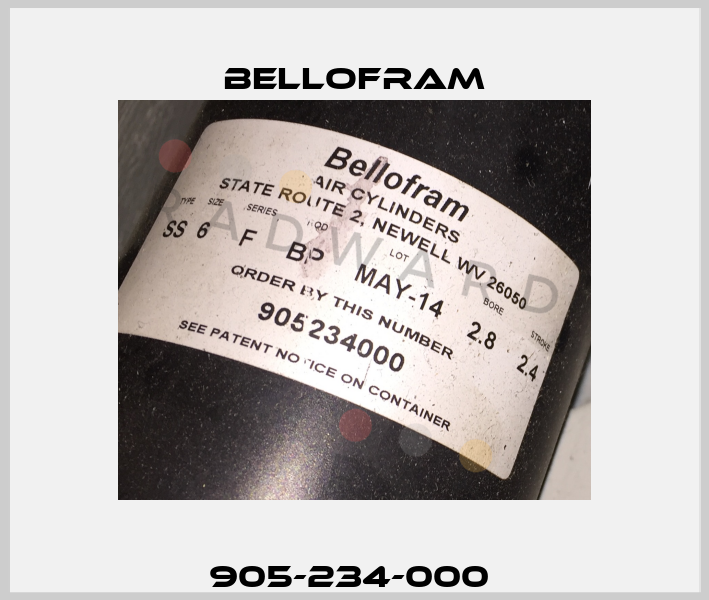 905-234-000  Bellofram