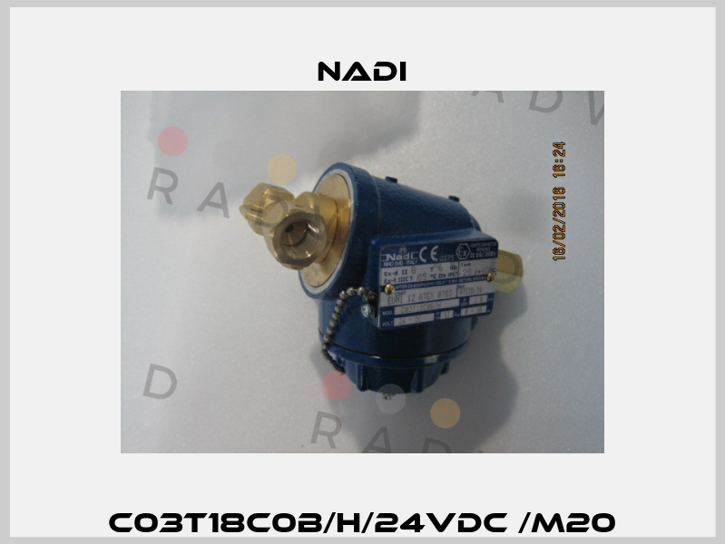 C03T18C0B/H/24VDC /M20 Nadi