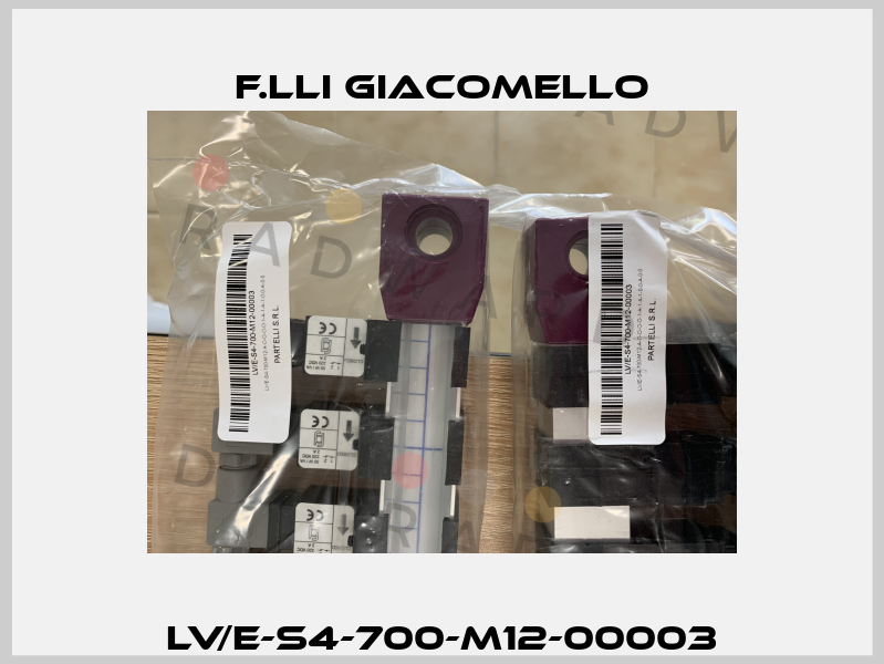 LV/E-S4-700-M12-00003 F.lli Giacomello