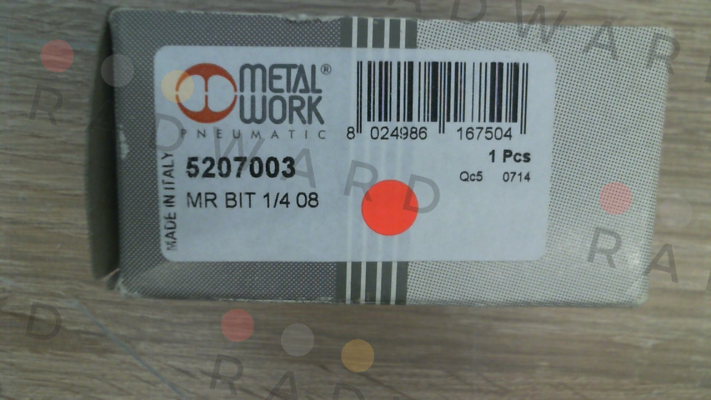 p/n: 5207003; Type: MR BIT 1/4 08 Metal Work