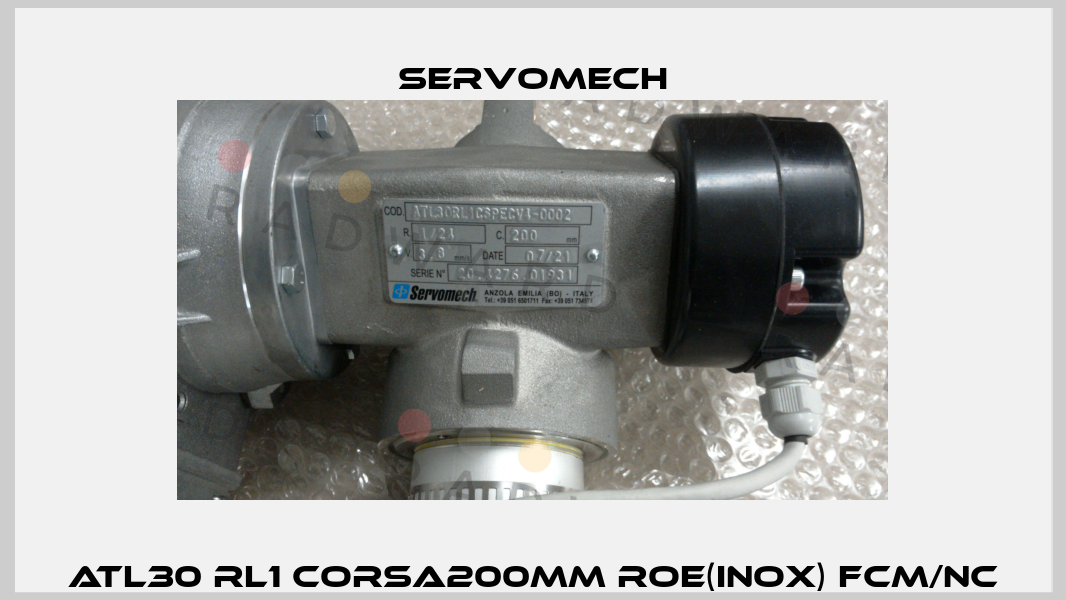 ATL30 RL1 Corsa200mm ROE(inox) FCM/NC Servomech
