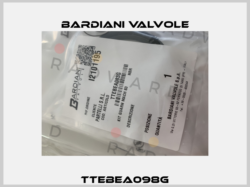 TTEBEA098G Bardiani Valvole