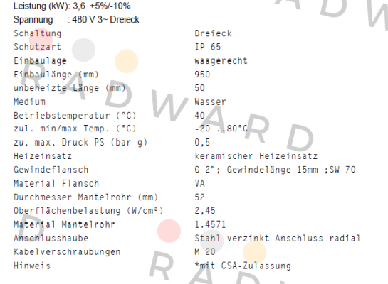 90/G2-95CSA  Schniewindt