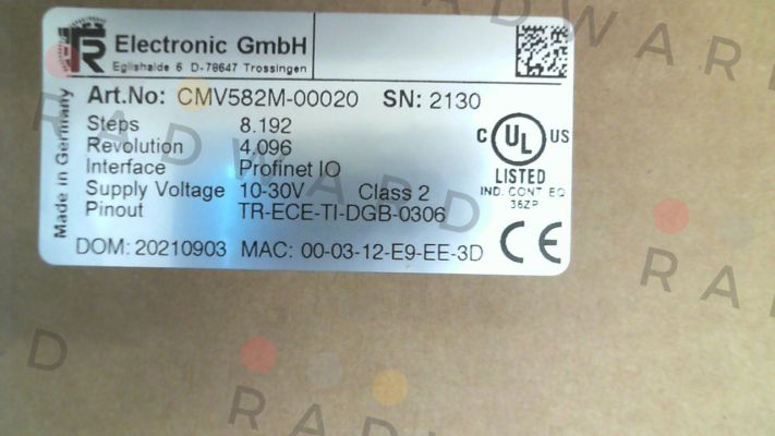 CMV582M-00020 TR Electronic