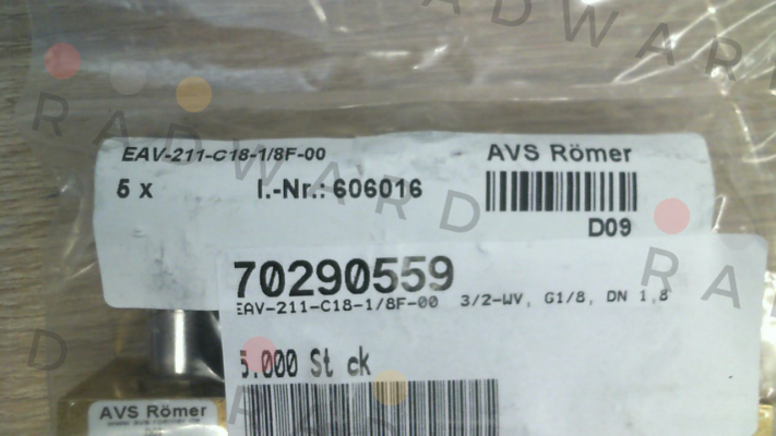 EAV-211-C18-1/8F-00 Avs Römer