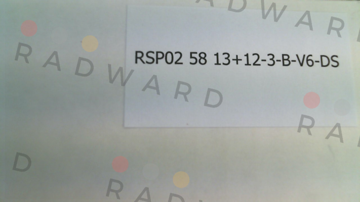 RSP02- 58 13+12-3-B-V6-DS (02.12.25231150) Resatron