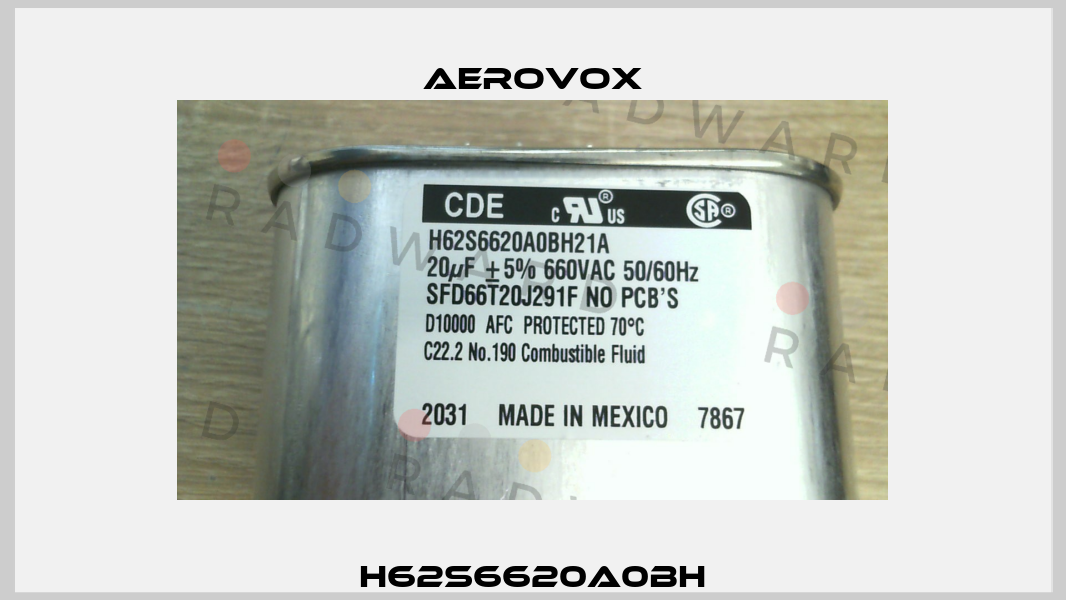 H62S6620A0BH Aerovox