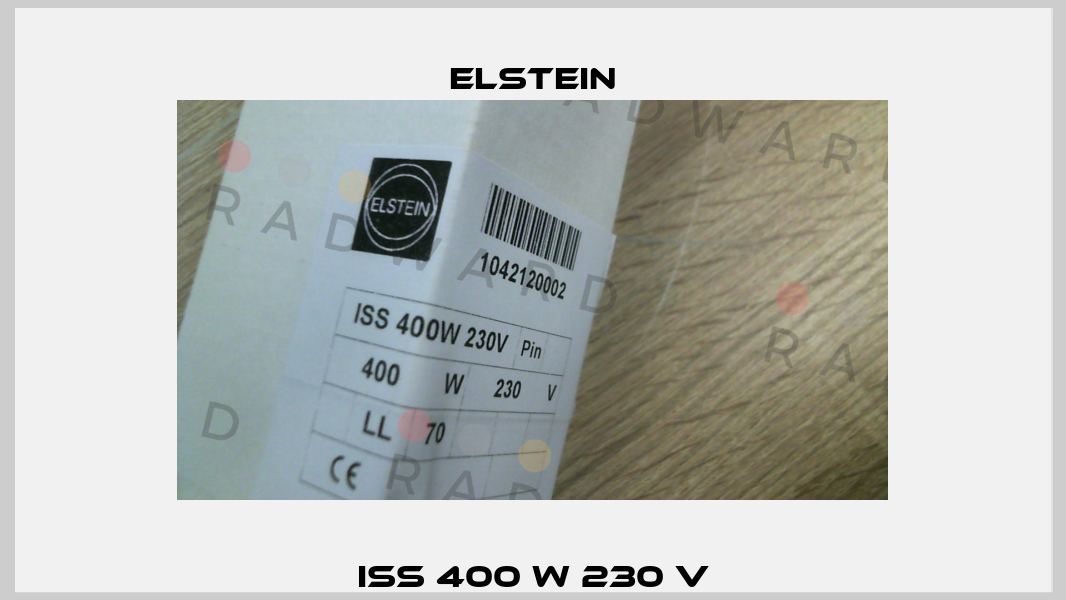 ISS 400 W 230 V Elstein