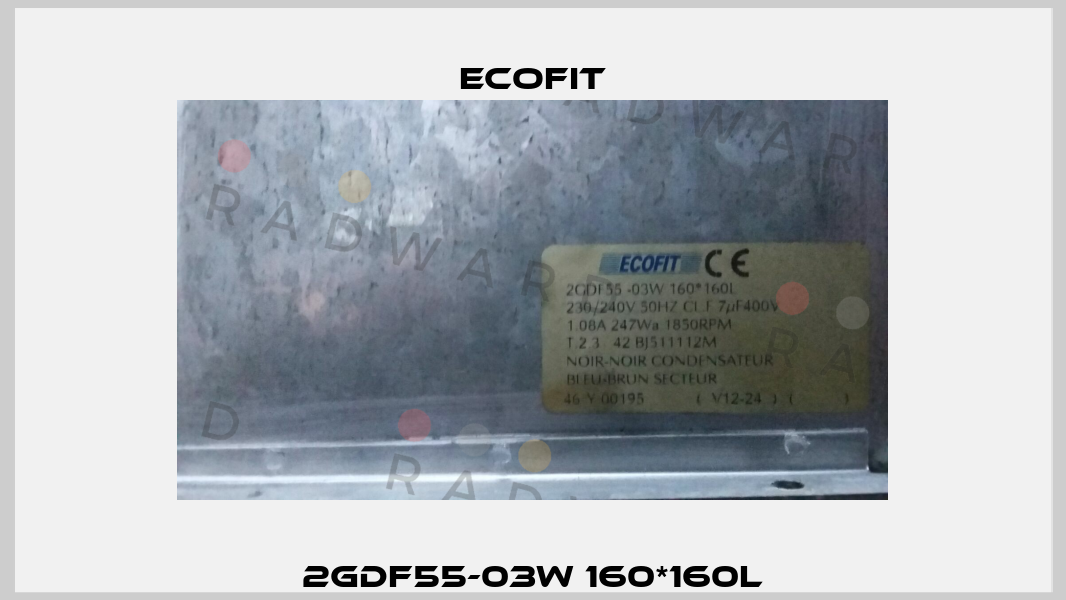 2GDF55-03W 160*160L Ecofit