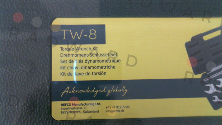 4666034 / TW-8 Refco