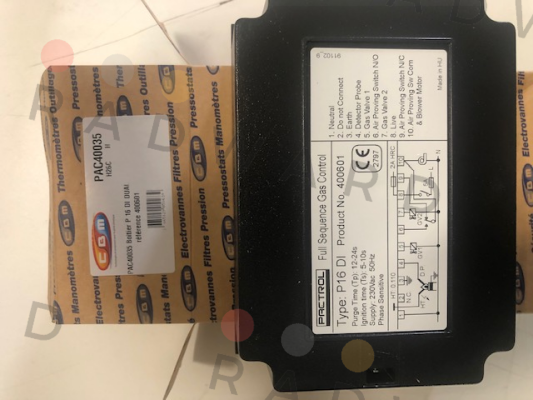 type P16 DI ,Code 400601 Pactrol