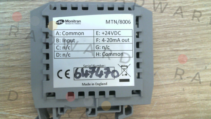 MTN/8006 Monitran