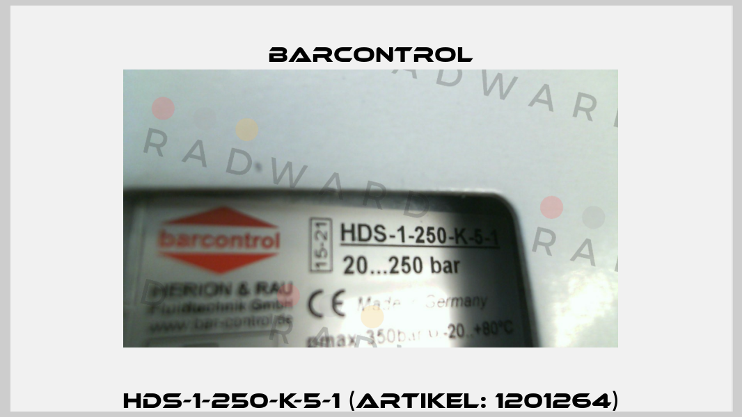 HDS-1-250-K-5-1 (Artikel: 1201264) Barcontrol