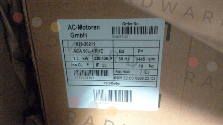 IE3AC09L4000 AC Motoren