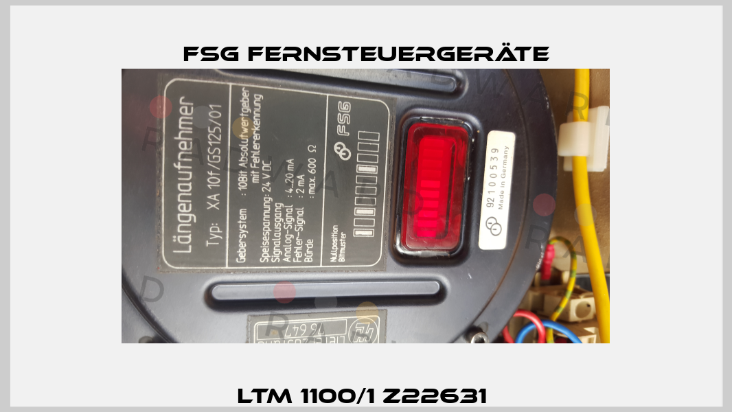 LTM 1100/1 Z22631  FSG Fernsteuergeräte