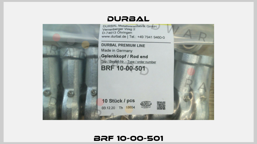 BRF 10-00-501 Durbal