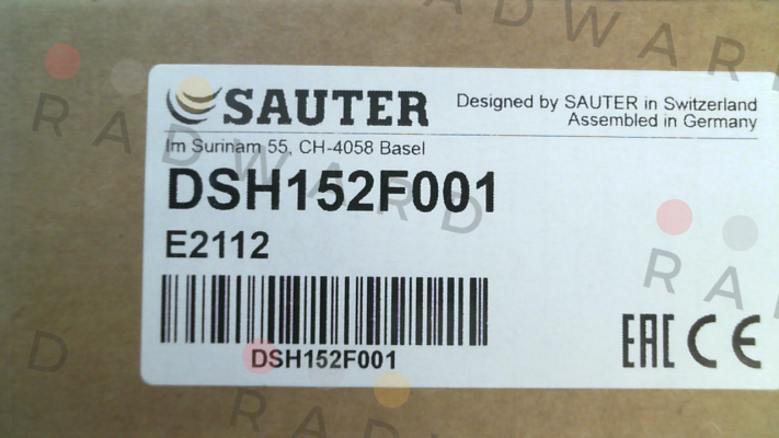 DSH152F001 Sauter