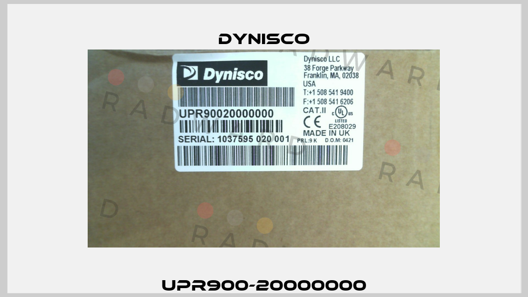 UPR900-20000000 Dynisco