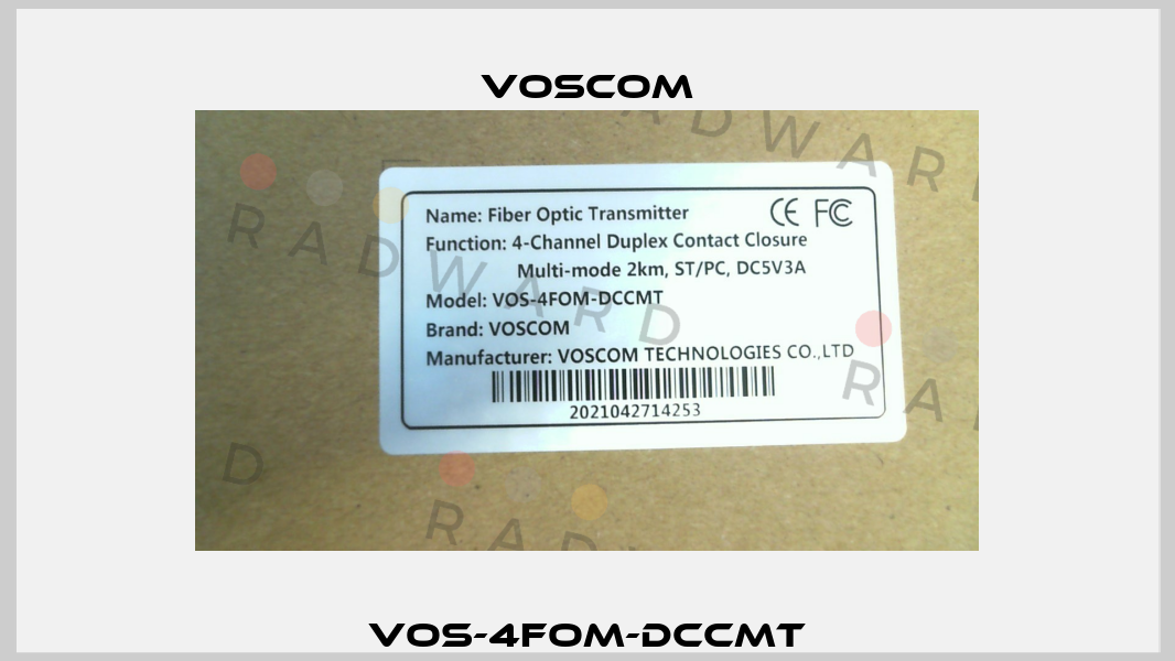 VOS-4FOM-DCCMT VOSCOM