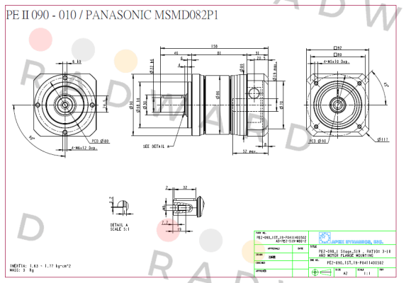 90090PEII090-010 Apex Dynamics