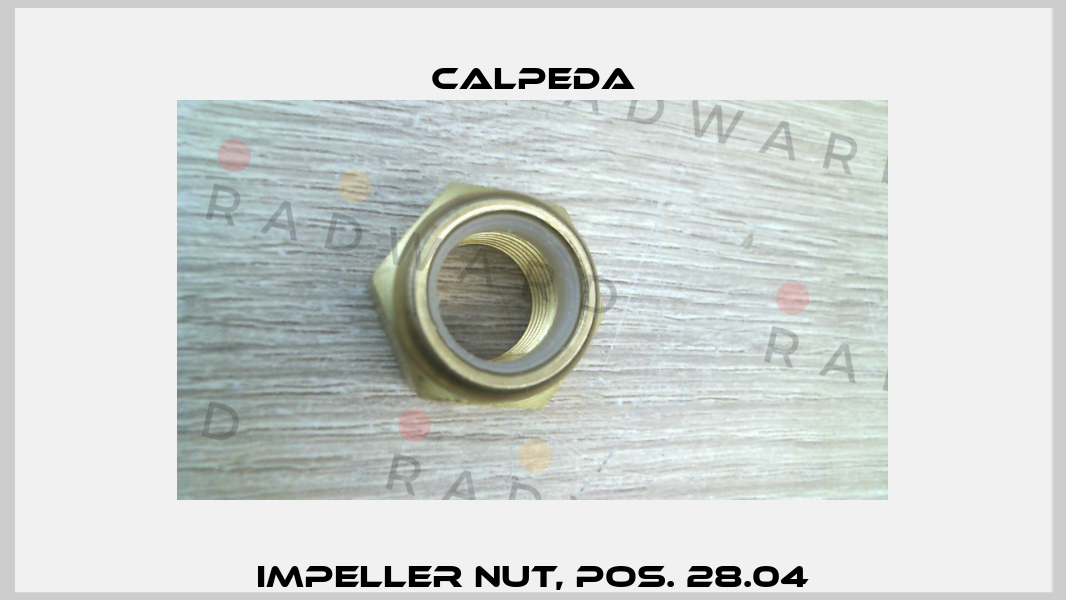 Impeller nut, Pos. 28.04 Calpeda