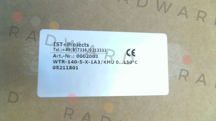 WTR-140-5-X-1A3-KMU Promesstec