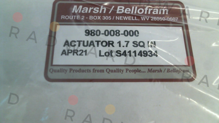 980-008-000 Bellofram