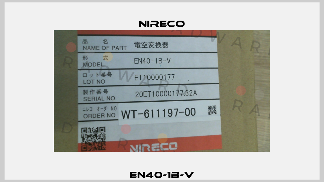 EN40-1B-V Nireco