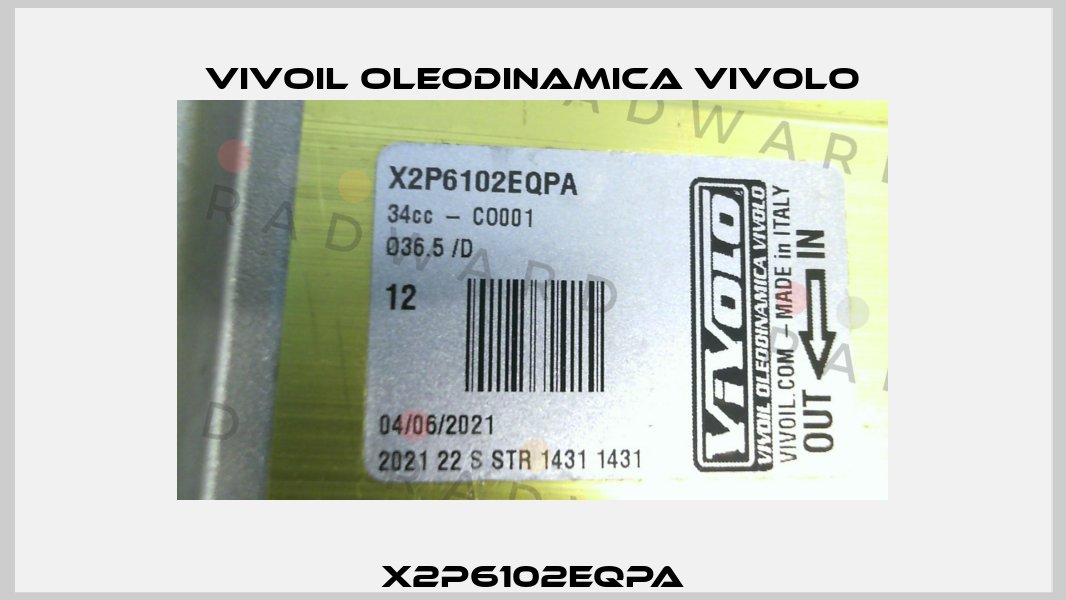 X2P6102EQPA Vivoil Oleodinamica Vivolo