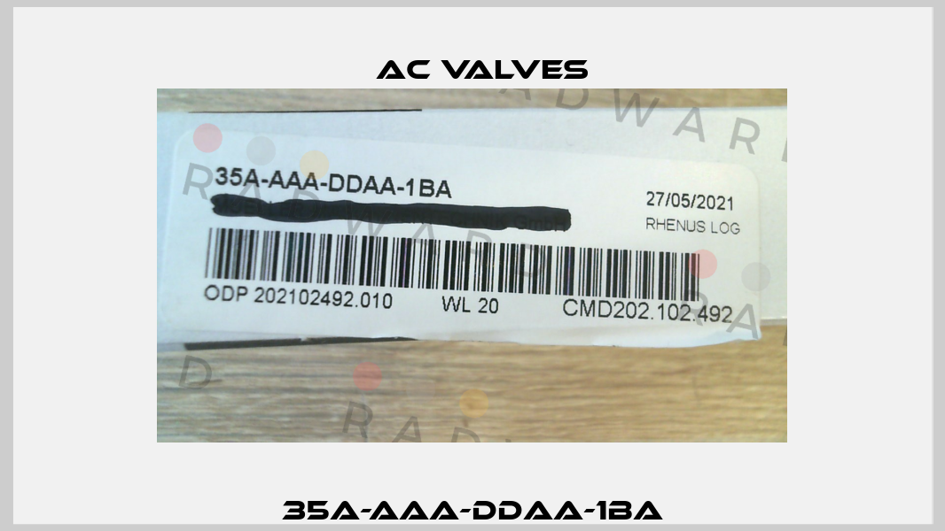 35A-AAA-DDAA-1BA МAC Valves