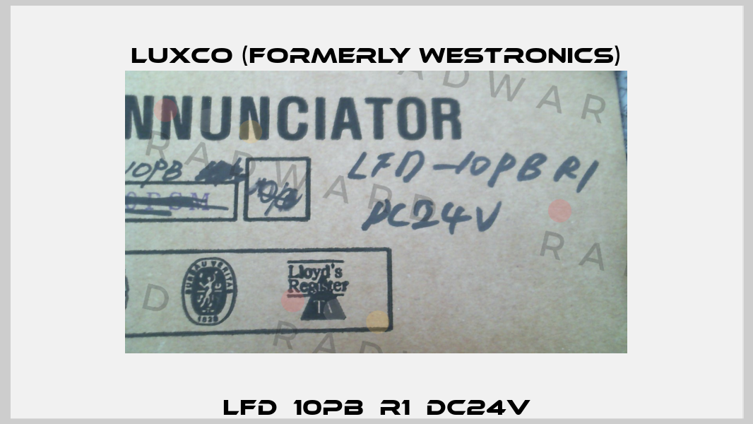 LFD  10PB  R1  DC24V Luxco (formerly Westronics)
