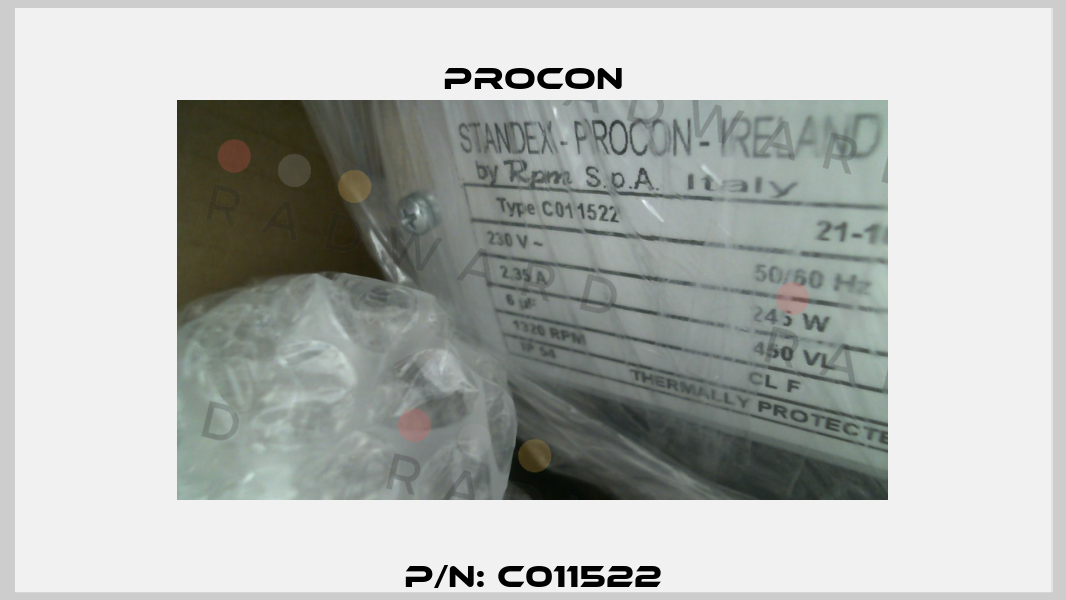 P/N: C011522 Procon