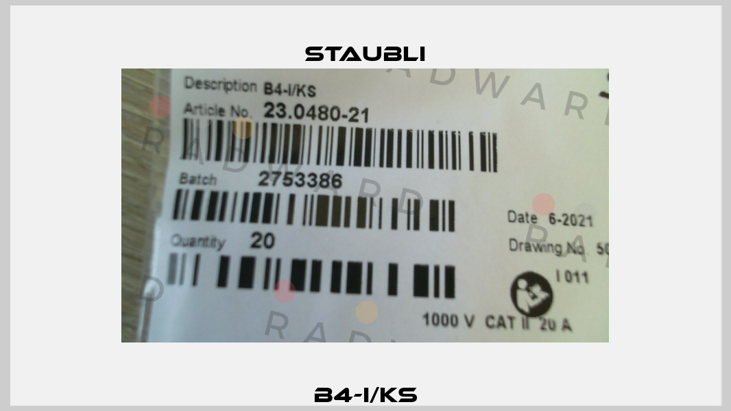B4-I/KS Staubli