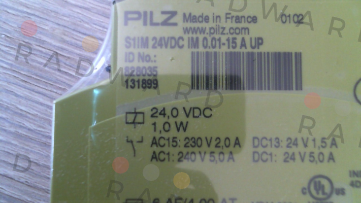 828035 / S1IM 24VDC IM 0.01-15 A UP Pilz