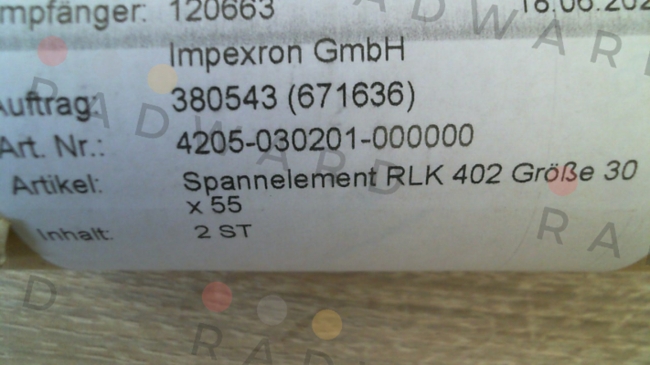 4205-030201-000000 Ringspann