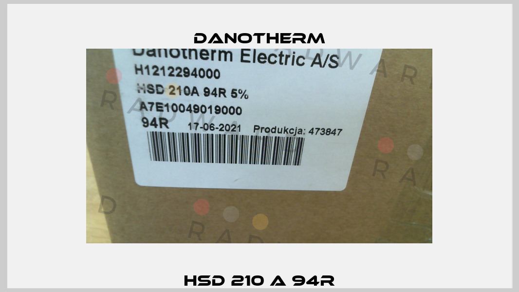 HSD 210 A 94R Danotherm