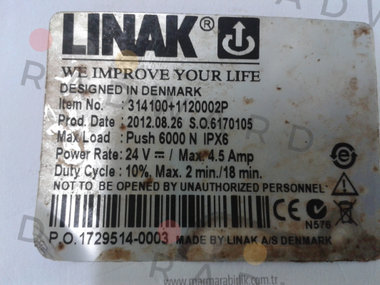 285100-00200110  Linak