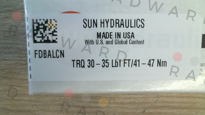 FDBALCN Sun Hydraulics