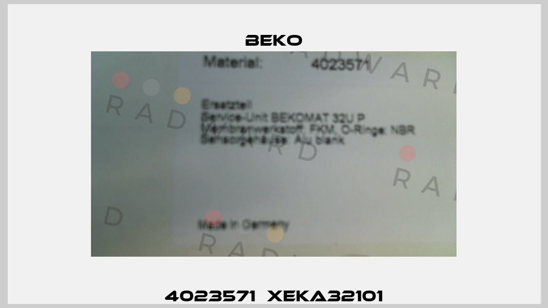 4023571  XEKA32101 Beko