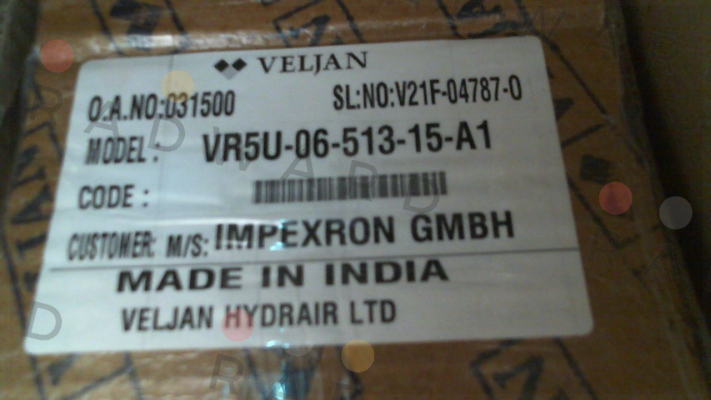 VR5U 06 513 15A1 Veljan