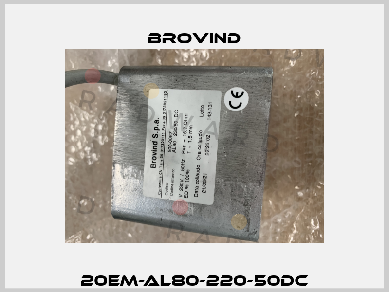 20EM-AL80-220-50DC Brovind