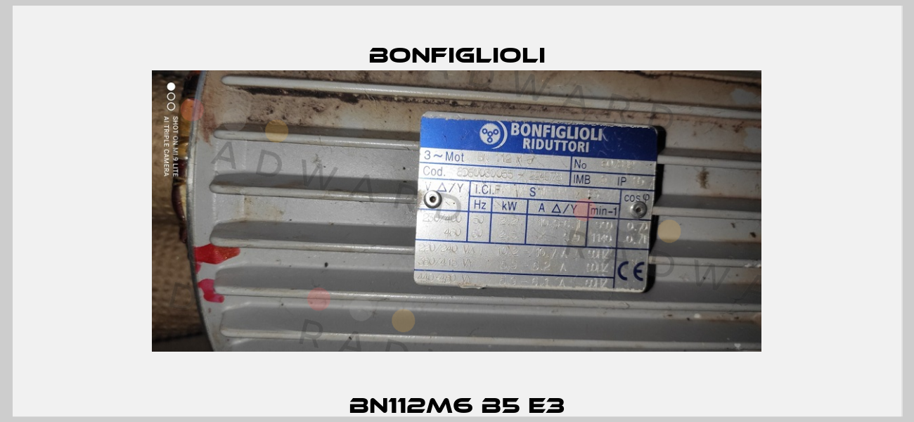 BN112M6 B5 E3 Bonfiglioli