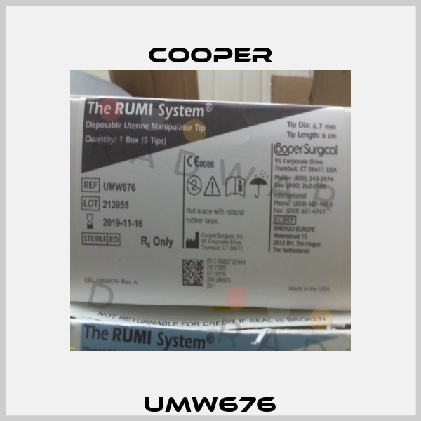 UMW676 Cooper