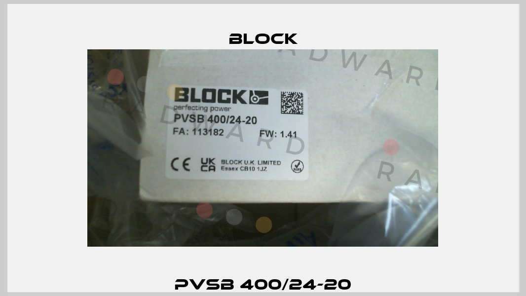 PVSB 400/24-20 Block