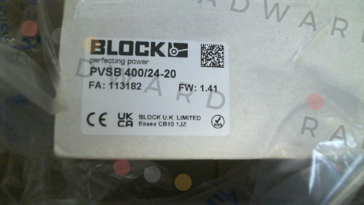 PVSB 400/24-20 Block