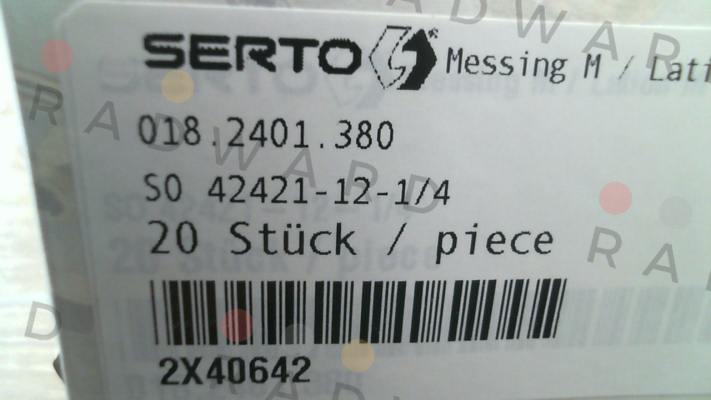 2X40642 / SO 42421-12-1/4 Serto